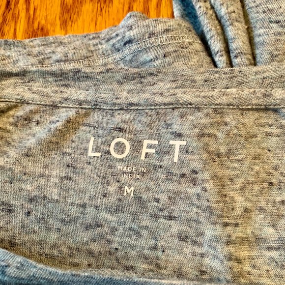 "Loft" pull over top with balloon sleeves, NWOT, M - Picture 8 of 16
